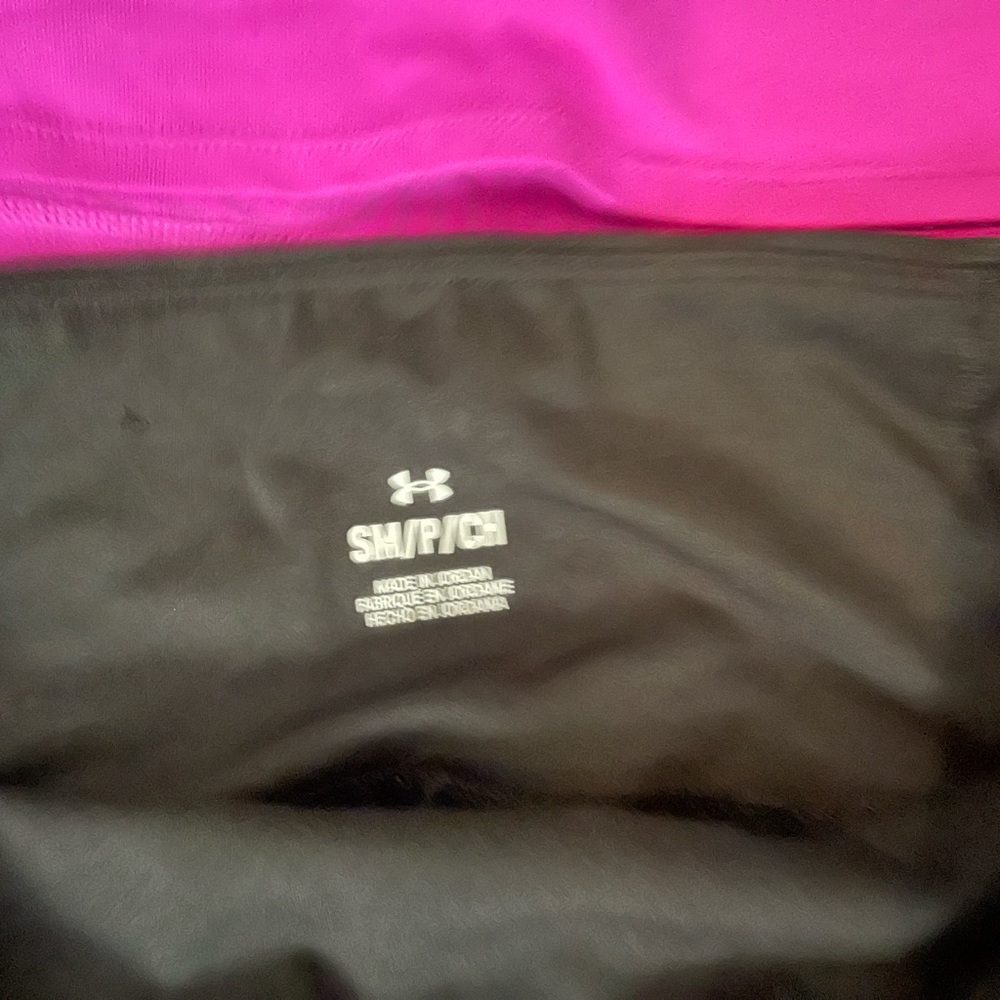 Under Armour black flare pants. Size small. Used- like new - Picture 2 of 2